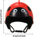 Skylety 8 Pieces Hens Helmet, Chicken Pet Safety Helmet, Funny Bird Hens Hat Headwear for Small Pets (Animal,