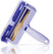 ORDORA Pet Hair Remover for Couch, Reusable Dog Hair Roller, Self-Cleaning, No Adhesive or Sticky Tape Needed (Violet)