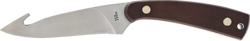 Old Timer 158OT Guthook Skinner, 7.3in High Carbon S.S. Full Tang Fixed Blade Knife for Outdoor Use