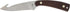 Old Timer 158OT Guthook Skinner, 7.3in High Carbon S.S. Full Tang Fixed Blade Knife for Outdoor Use