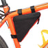 VBESTLIFE Bike Frame Bag, Quick Release Zipper Pocket Design Oxford Top Tube Triangle Tool Bag for Cycling