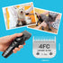 10# Blade Replacement for Andis Dog Grooming Clippers, Detachable Ceramic Blade, Size-10#, 1/16-Inch