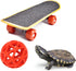 4PC Turtle Toys 3 Mini Skateboards & 1 Treat Ball Set Funny