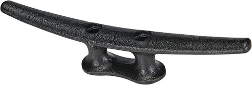 8" 8 Inch 4 8 Pack Dock Cleat | Weatherproof Electrophoretic Coated Cast Iron Black Boat Cleat Tie Downs for Marine