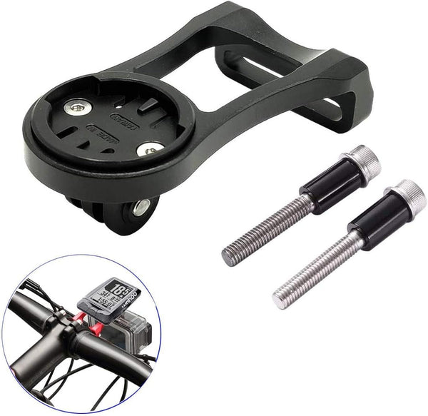 Out Front Combo Extended Mount for Wahoo Elemnt Bolt and Mini with Bike Light Adapter
