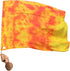 Winged Sirenny 32" Flowy Spinning Silk Flag Poi, Church Praise Prophetic Worship