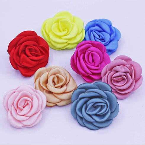 JUHAO Dog Collar Flowers, Pet Bow Tie Flower Collars for Puppy Grooming Accessories (8pcs Handmade Rose)