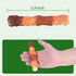 5 Inch 454g/1lb Triple-Flavor Rawhide Chews for Medium & Large Dogs - Chicken, Beef & Chicken Liver Dental Treats