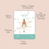 Holistic Atelier 70 Yoga Asanas Card Deck Premium Illustrated cards with Hatha Yoga Poses + Sequences & Pranayama.