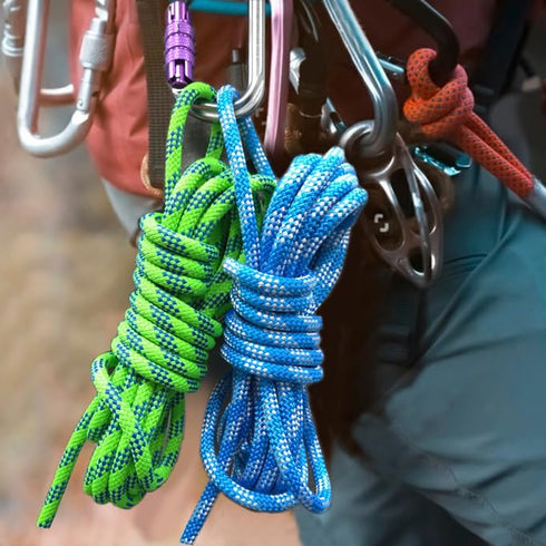 SEAMUS 8mm Prusik Accessory Cord 15M, UIAA Rock Climbing Rope, 14Kn High Tensile Strength