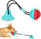 Interactive Dog Toys Tug of War, Mentally Stimulating Toys for Dogs, Puzzle Treat Food Dispensing Ball Toy
