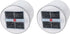 Eeghurt Solar Inflatable Lights 2 Pack Outdoor Camping Tent Lantern Waterproof Solar Powered