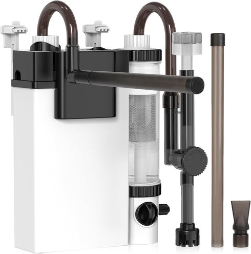 5-30 Skimmer 3 132 hygger Quiet Hang On Back Aquarium Filter Gallon Small Fish Tank Canister Filter with Surface Spray