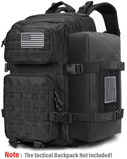 WYNEX Tactical Molle Pouch, Large Capacity Vertical EDC Utility Sling Bag with Shoulder Strap