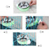 Love Dream Crate Dog Cat Bowls, Removable Stainless Steel Hanging Pet Cage Bowls for Water, Food Feeder for Cats, Dogs,
