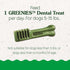 Puppy Teenie Size Natural Dental Dog Treats, 6 oz. Pack (22 Treats) by Greenies