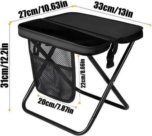 Generic 2026 Backpack 300lbs New Foldable Stool for Adults - Portable Camping Stool with Sling Bag, Capacity