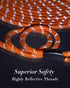 100FT Extra Long Dog Leash: Heavy Duty Check Cord for Dog Training, Reflective Threads, Perfect for All Dogs