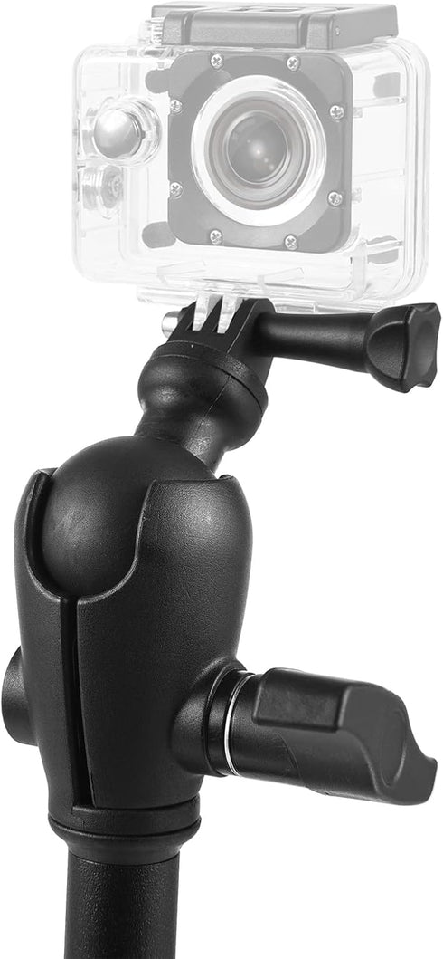 LIXADA Kayak Camera Mount Stand - 25.6''/19.7'' Length, Lightweight and Portable Mounting Support for Kayak