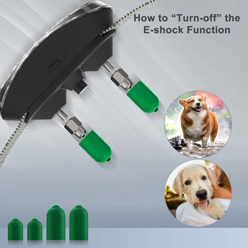 Smart Automatic Anti Bark Dog Collar, Intelligent Waterproof Rechargeable Barking Terminator, Black