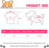 Jexine 6 Pack Dog Shirt Puppy Clothes for Chihuahua Dog T Shirt Girl Dog Clothes Breathable Dog Outfit Dog Costume Summer Cat Dog Clothes Dachshund Puppy Accessories Printed Dog Shirts(Small)