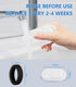 WEIKEY 12 Pack 12 67oz/2L, 108oz/3.2L 135oz/4.0L Cat Water Fountain Filters, Pet Replacement Filters with Sponges