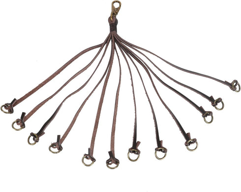 TOURBON Leather Hunting Strap, Dove Bird Waterfowl Duck Game Carrier Hanger Tote Shooting Accessories