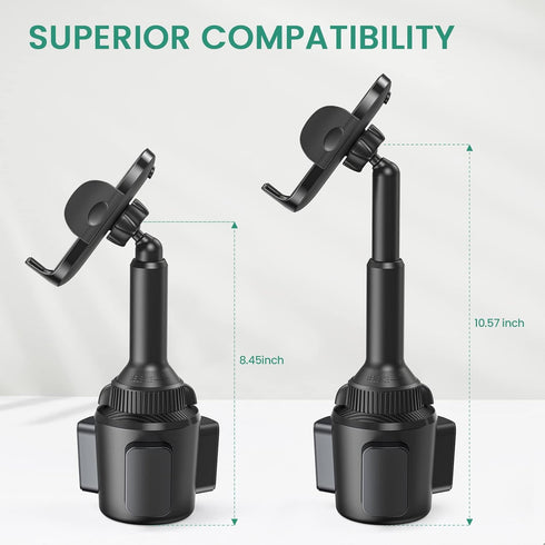 Golf Cart Accessories Universal Phone Holder Mount for 4.7-6.8" Cell Phones, Fit EZGO Club Car Yamaha, Gifts for Men,