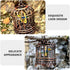 Iron Birdcage Mini Toy, Decorative Simulated Bird Cage for Home Accessories, Ideal for Baby and Toddler Kids