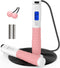 Te-Rich Weighted Jump Rope for Fitness, Adjustable Length Skipping Rope with Counter - Heavy Handles