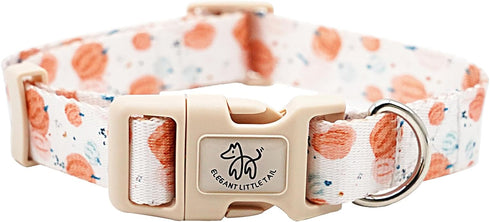 Elegant Little Tail Dog Collar, Halloween Adjustable Collar for Small Medium Large Dogs with Quick Release Buckle (XS,