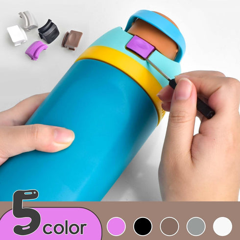 Replacement Button Compatible with Owala FreeSip 19/24/32/40oz, Water Bottle Lid Switch with Springs & Screwdriver