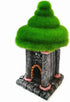 Luzhengyang Resin Aquarium Decoration Hollow Tree Stump Cave for Fish Tank, Small Synthetic