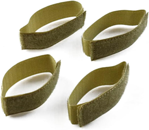 JFFCESTORE Hook&Loop Adapter Strips - Tactical Morale Patches Panel Molle Strips Attachment for Tactical ID Patches
