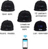 Funny LED Baseball Caps, Smart Hat with Display Screen, Bluetooth App Control, Adjustable Size, Mystery Black