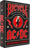 Bicycle ACDC Playing Cards, Features Iconic ACDC Song Titles and Band Designs,