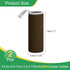 2pcs 18.5 oz uxcell Neoprene Water Bottle Sleeve, Insulated Water Glass Bottles Carrier Bag Collapsible Drink Bottle