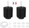 ALEGI Aquarium Sponge Filter for 20 Gallon Fish Tank, Biochemical Filter with Airline Tubing and Suction Cups