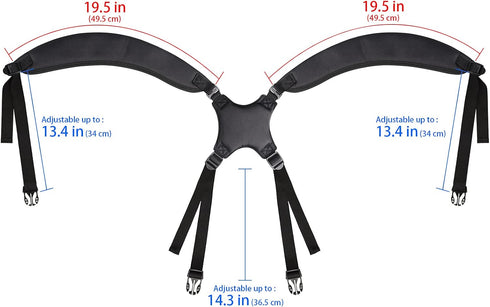 Quick Release Plastic Buckle for Golf Bag Shoulder Straps