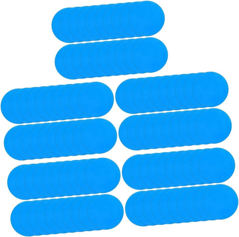 Sosoport 100pcs Adhesive Repair Patches for Inflatable Swim Rings Boats and Toys