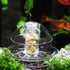 Snail Catcher Plastic Aquarium Snail Trap Box with Fishing Line and Sucker for Fish Tank