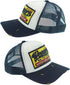 Half Mesh Vintage Washed Baseball Cap, Adjustable Denim Trucker Sun Hat Unisex