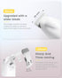 35dB Trimmer, Trimmer PAPMINI Dog Grooming Kit with LED Display, Ultra-Low Noise Dog Paw Cordless Hair for Paws, Ears