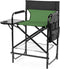 Pinikuyiro 26" Tall Folding Chair Directors Chairs High Foldable Bar Stool with Side