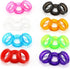 16pcs Silicone Finger Rings Inserts for Comfortable Hair Cutting and Grooming, Protectors for Barber Shears and Pet