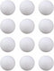 Xwejek White Hollow Practice Golf Balls Plastic 12Pcs,42mm Plastic Golf Training Balls Airflow