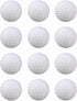 Xwejek White Hollow Practice Golf Balls Plastic 12Pcs,42mm Plastic Golf Training Balls Airflow
