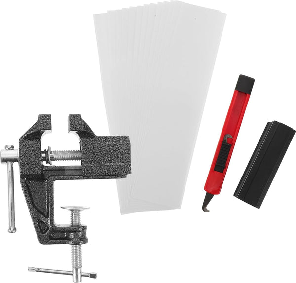 Kisangel Golf Regripping Kit with Grip Remover, Portable Table Clamp Vise, Hook