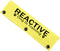 JXGZSO Reactive Dog Leash Sleeve, Do Not Stare Training Wrap for Service Dogs (Reactive D in Train DLS)