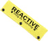 JXGZSO Reactive Dog Leash Sleeve, Do Not Stare Training Wrap for Service Dogs (Reactive D in Train DLS)